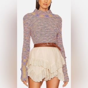 NWT Free People Blair Spacedye Pullover